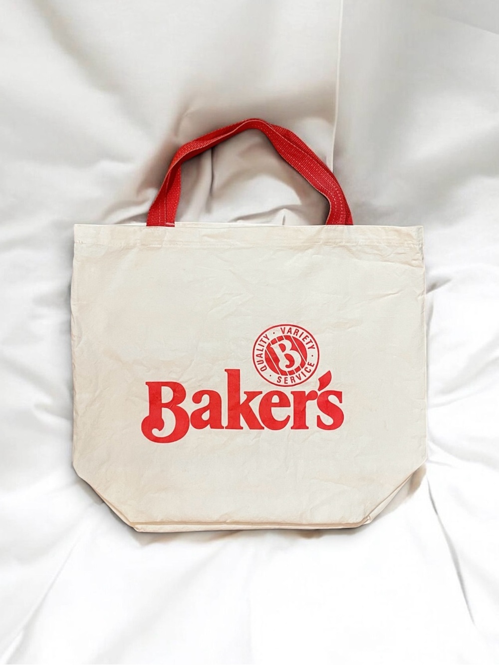 Vintage Bakers Canvas Tote